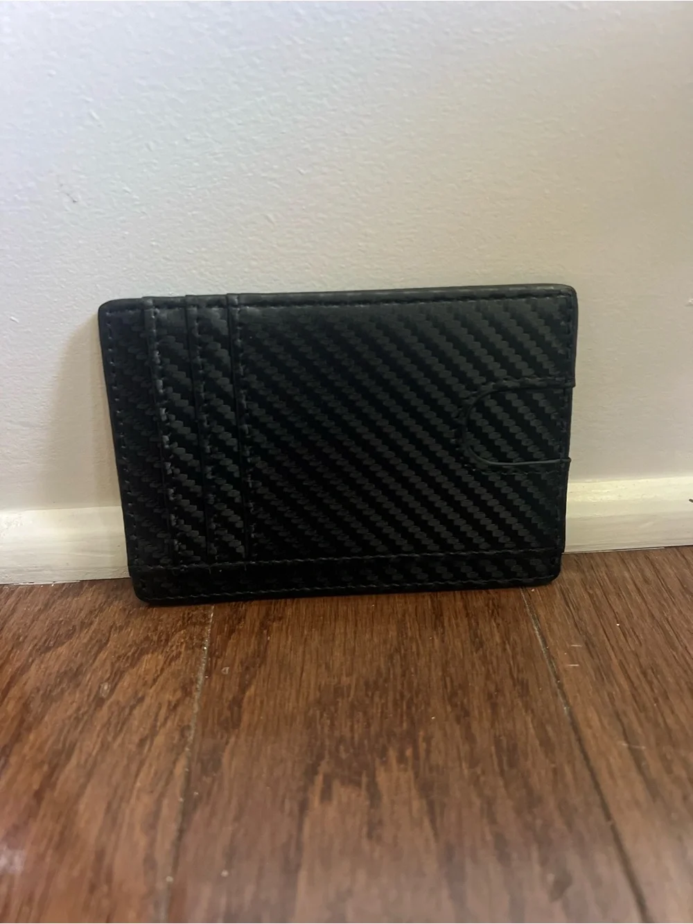 Toughergun RFID Blocking Slim Wallet Carbon Fiber Black NWT